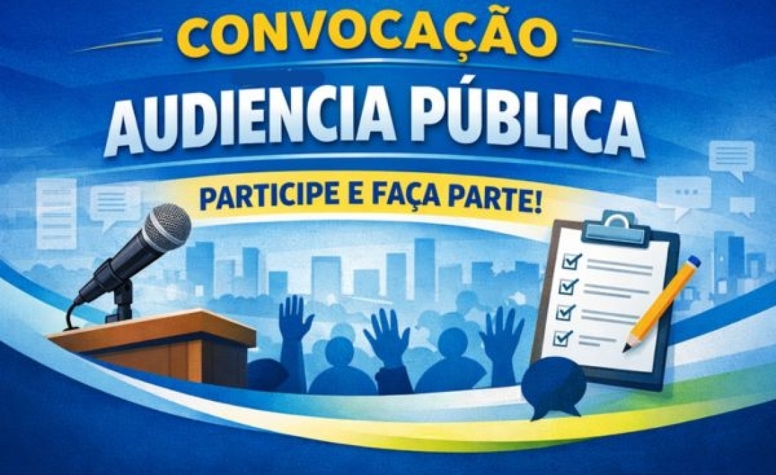 Convocação Audiência Pública 1º Quadrimestre 2026