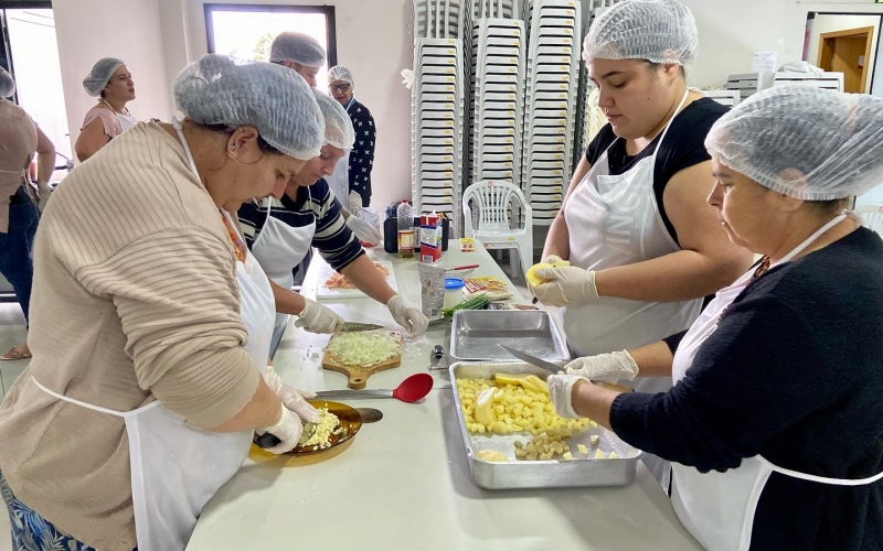 Oficina de Culinária - Preparação de Salgados