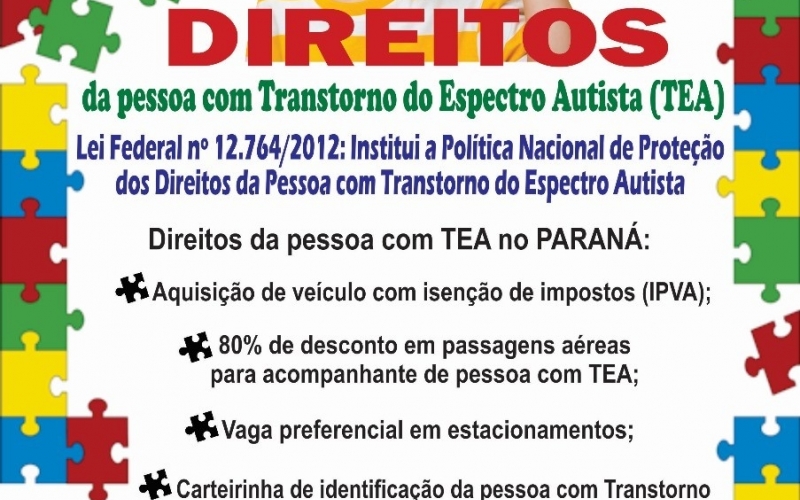 Direito das pessoas com TEA - (transtorno de espectro autista)