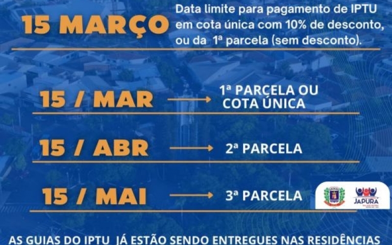 Informações sobre IPTU 2024