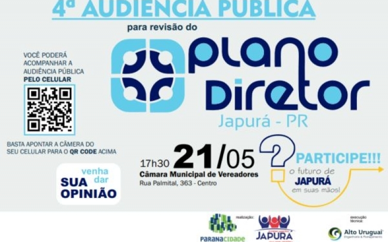 4ª Audiência Pública do Plano Diretor