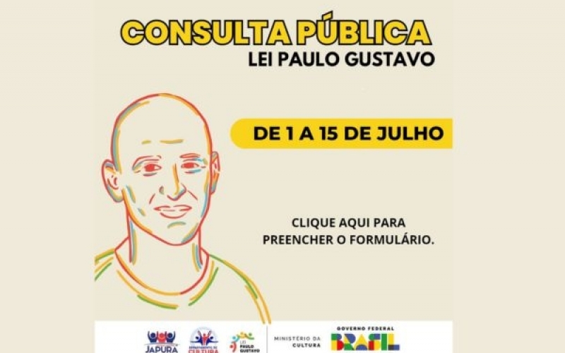 Consulta pública: Lei Paulo Gustavo