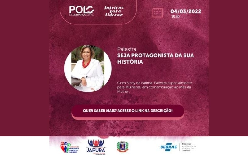 PALESTRA PARA MULHERES